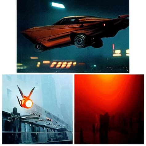Image result for Blade Runner Flying Car