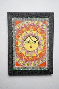 Sudha Hast Udhyog canvas lord sun Wall Art Painting for Home Living ...