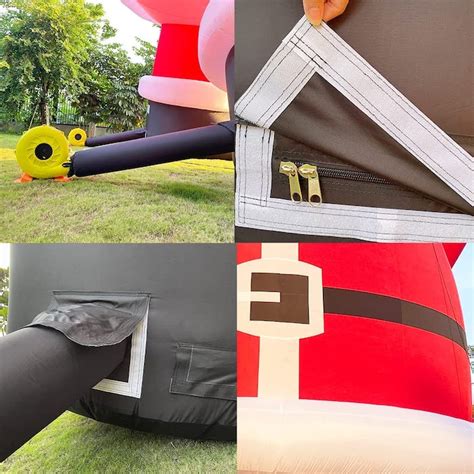 How to Make Inflatable Santa 的图像结果