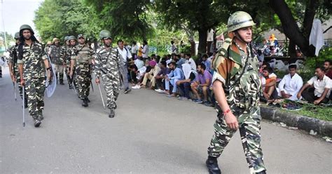 Huge Army presence at Dera Sacha Sauda headquarters in Haryana’s Sirsa ...