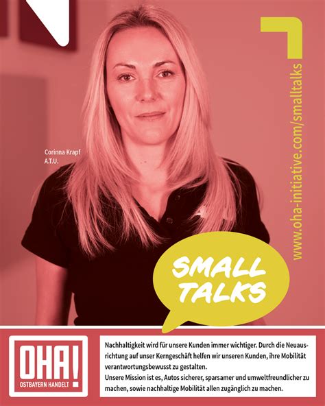 Small Talks | Eine Aktion der OHA!-Initiative