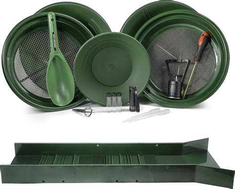 ASR Outdoor Sluice Box Gold Panning Kit Classifier India | Ubuy