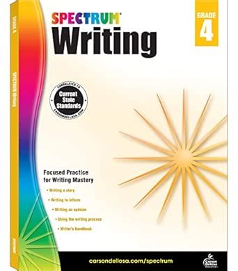 Spectrum Writing, Grade 4 : Spectrum: Amazon.in: Books