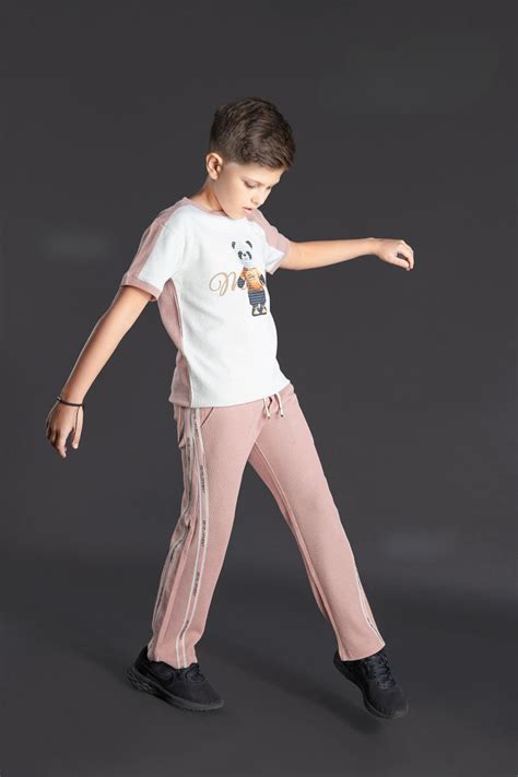 Boys Panda Print Short Sleeves T-shirt – jappkids