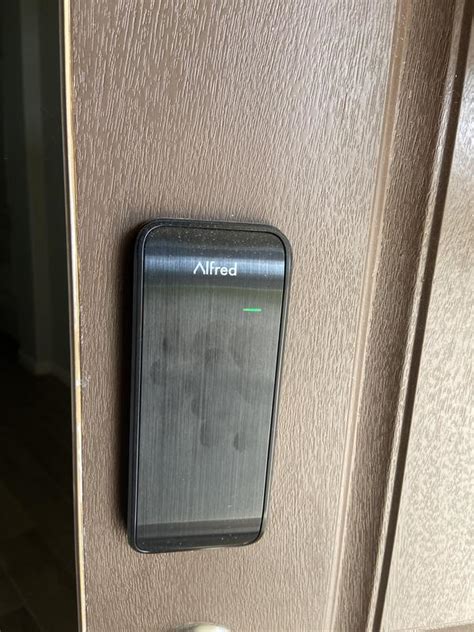 Alfred DB2 Chrome Smart Lock Electronic Deadbolt Bluetooth Touchscreen ...