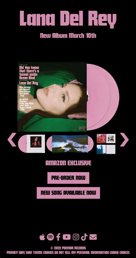 Lana Del Rey's Latest Album