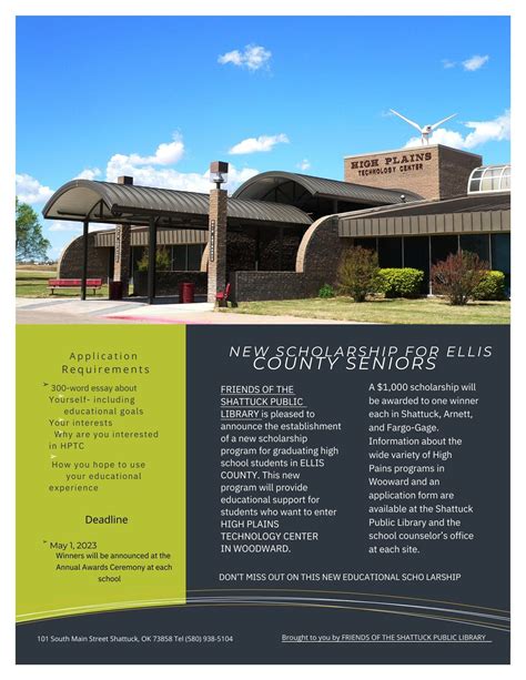 Scholarship Information | Arnett Public Schools