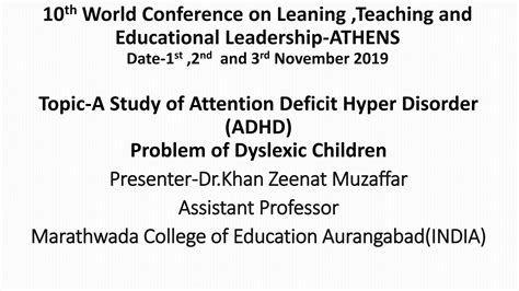 ADHD and Dyslexia.pptx