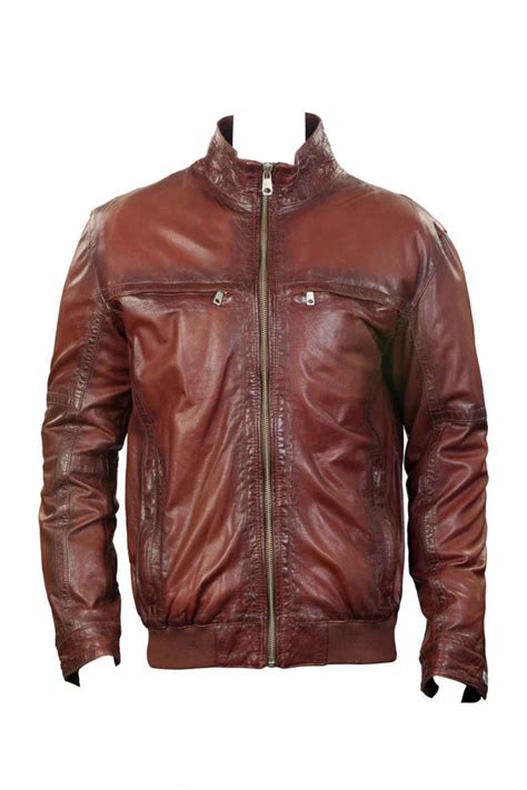 Shop Schmidt Leather Jacket - Stylish Winter Fashion for Men – HAANS