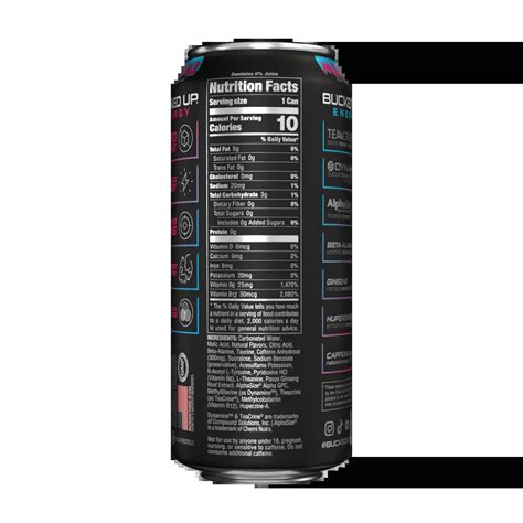 Bucked Up Energy (1 Case / 12 Cans) - Bucked Up