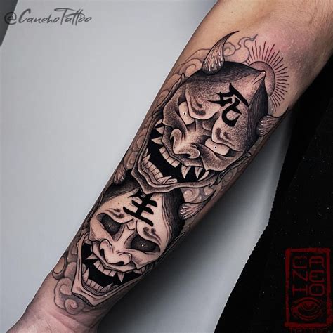 Japanese Tattoo: The complete guide! | Japanese hand tattoos, Oni mask ...