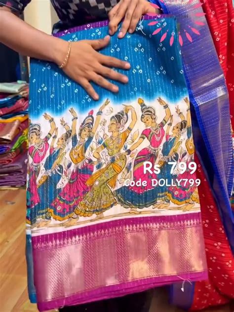 Mangalagiri Fancy Silk Saree – MayiLabel