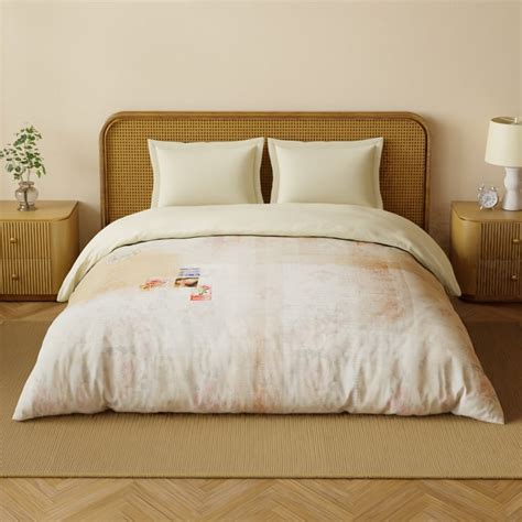 Buy SPACES Organic Cotton Printed Double Quilt from Spaces at just INR ...