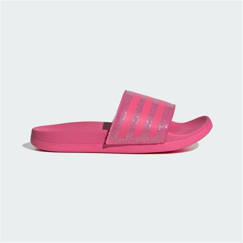 adidas Adilette Comfort Slides Kids - Pink | Free Shipping with adiClub ...