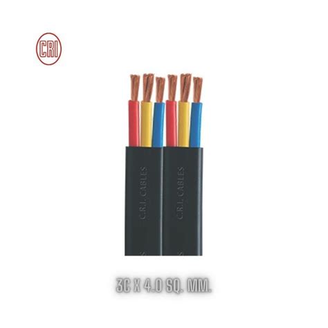 CRI Highly Insulated PVC Sheathed (3C X 4.0 Sq. mm) Flat Cables ...
