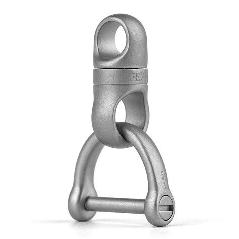 TISUR Titanium Key Ring Car Key Chain Men's Smart Key Hardware 360 ...