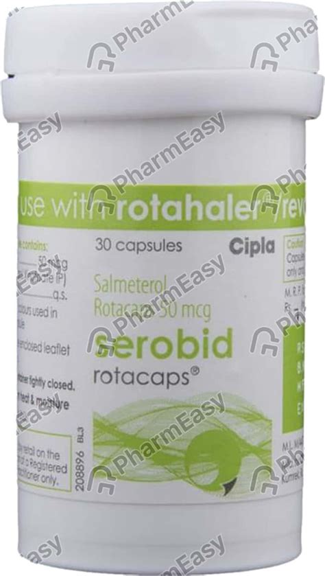Buy Serobid 50 MCG Rotacap (30) Online at Flat 15% OFF | PharmEasy