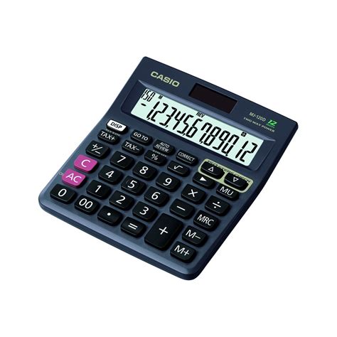 Casio MJ-120D 150 Steps Check and Correct Desktop Calculator with Tax ...