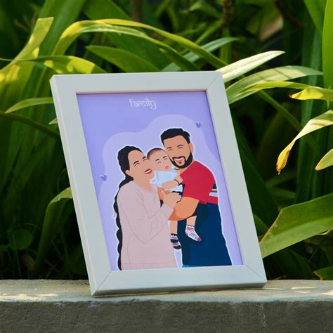 Custom Portrait Canvas Frames Online India | Minimal Illustrations ...