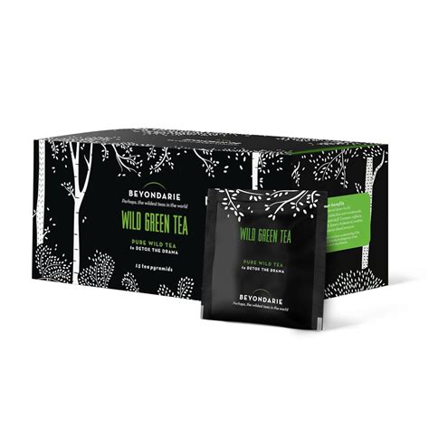 BEYONDARIE Wild Green Tea Bags -15 Units | Green Tea | Green Tea Bags ...