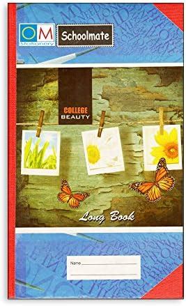 OmStationery Single Line Hard Cover Register(Pack of 6) : Amazon.in ...