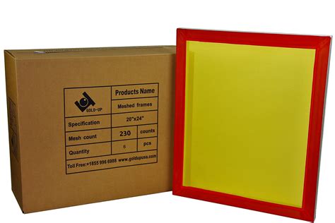 Buy 20 x 24 Inch Pre-Stretched Aluminum Silk Screen Printing Frames ...