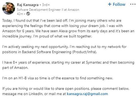 Layoffs at Amazon: Many Indians impacted, have limited time to find a ...