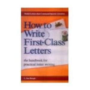 Buy How to Write First-Class Letters Book Online at Low Prices in India ...