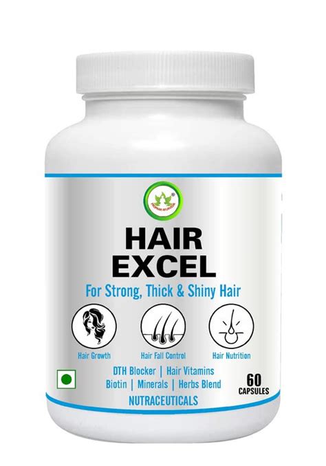 Buy Propkar Ayurveda Hair Excel 60 Veg Capsule Online at Low Prices in ...