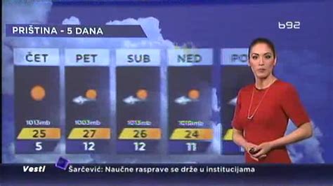 Vremenska prognoza 10.05.2017 - B92