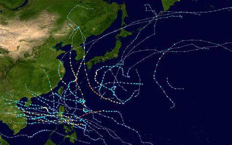 【全程回顾】2020年西北太平洋台风季_哔哩哔哩_bilibili