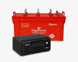 Microtek Digi Power 650+Merlyn Sine Wave 1250 Tubular Inverter Battery ...