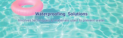 Waterproofing Solution for residential, Commercial, Industrial