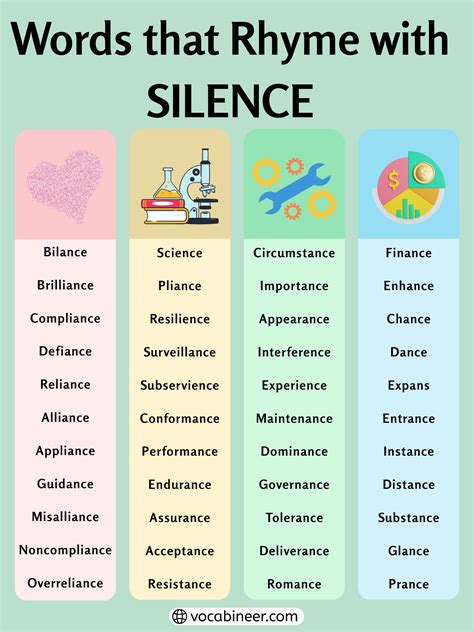 Rhymes for Silence: 725 Inspiring Words, Poems, and Phrases