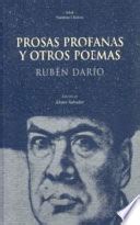 Citas del trabajo Prosas profanas y otros poemas (Rubén Darío) | Frases ...