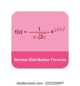 Image result for Normal Probability Distribution Formula Meaning