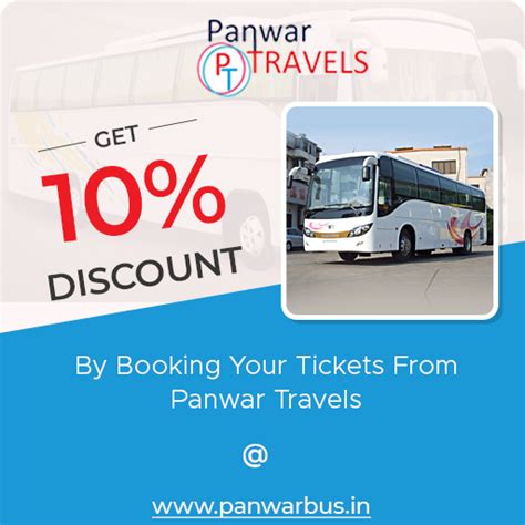Online Bus Ticket Booking Offers, Bus Tickets | Panwar Travels