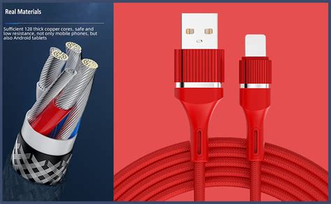 FURN ASPIRE 3in1 Multi Charging Cable, 6A Fast Charger Cord for ...