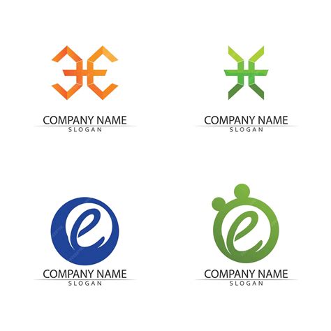 Premium Vector | Letter E logo design and font E vector concept symbol