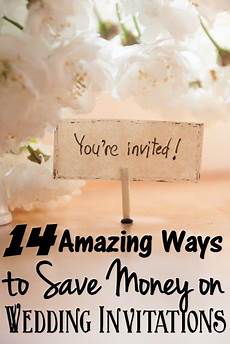 Save Money On Wedding Invitations by Cheap Wedding Invitations 14 Ways To Save Money On Save Money On Wedding Invitations