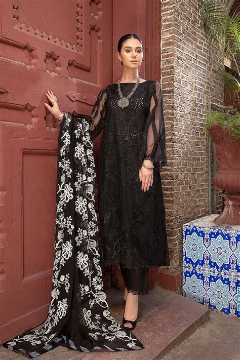 Charizma Qara Chapter 1 – Embroidered Lawn With Chiffon Dupatta CQ-04 ...