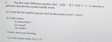 First Order Difference Equation 的图像结果