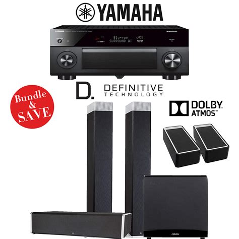 Buy Definitive Technology BP9080x 3.1.4-Ch High Performance Dolby Atmos ...
