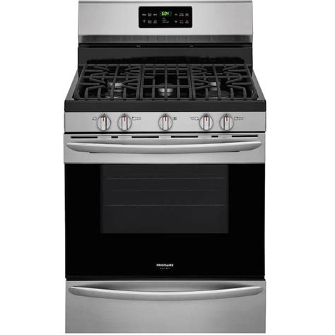 Frigidaire Gallery 30-in 5 Burners 5-cu ft Self and Steam Cleaning ...