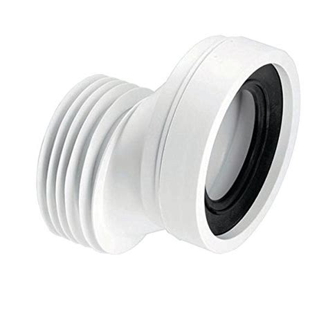 McAlpine WC-CON4A 40mm Offset Rigid Wc Connector - White : Amazon.in ...