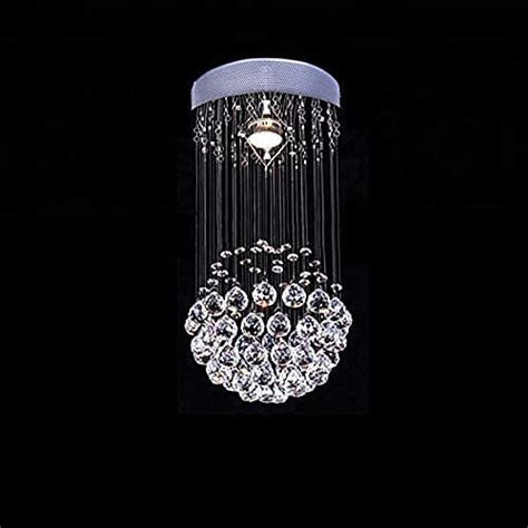 Buy K9 Crystal Chandelier Fixture,Modern Flush Mount Ceiling Light ...