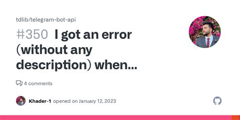 Image result for Telegram API Error Response
