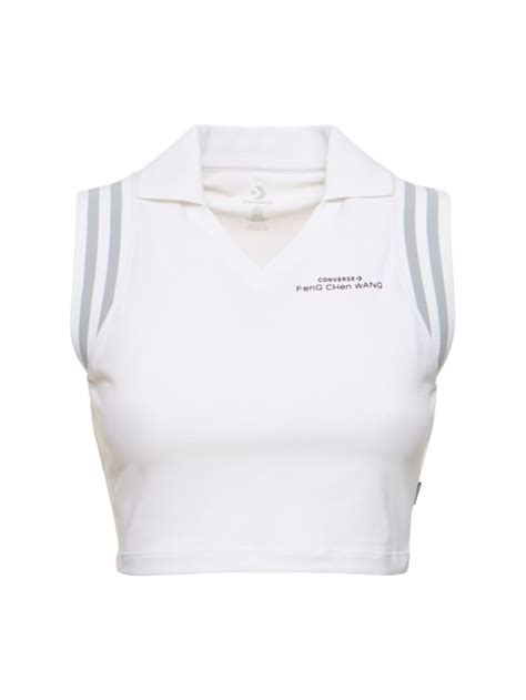 Feng cheng wang polo crop top - Converse - Women | Luisaviaroma
