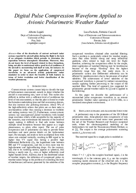 Image result for Digital Pulse Compression Radar Tutorial