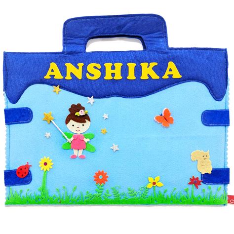 Crazy Crafts Handmade Cute Fairy Document File Folder, File Folder with ...